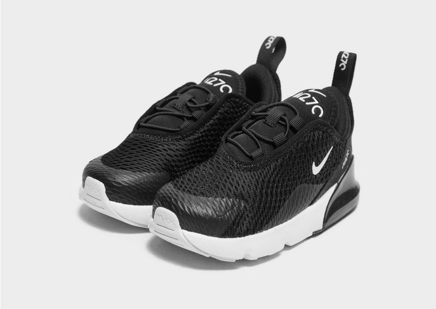 Nike Air Max 270 Infants Shoes Black White DD1646 002