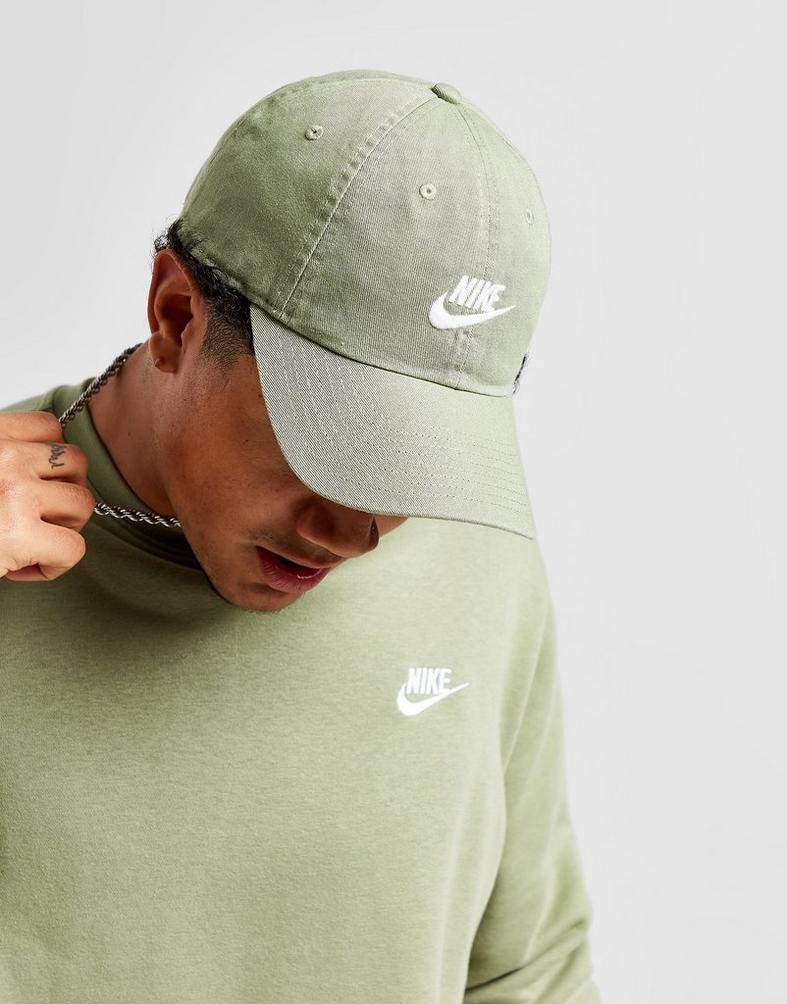 Nike Heritage 86 Futura Washed Unisex Cap Khaki 913011 386