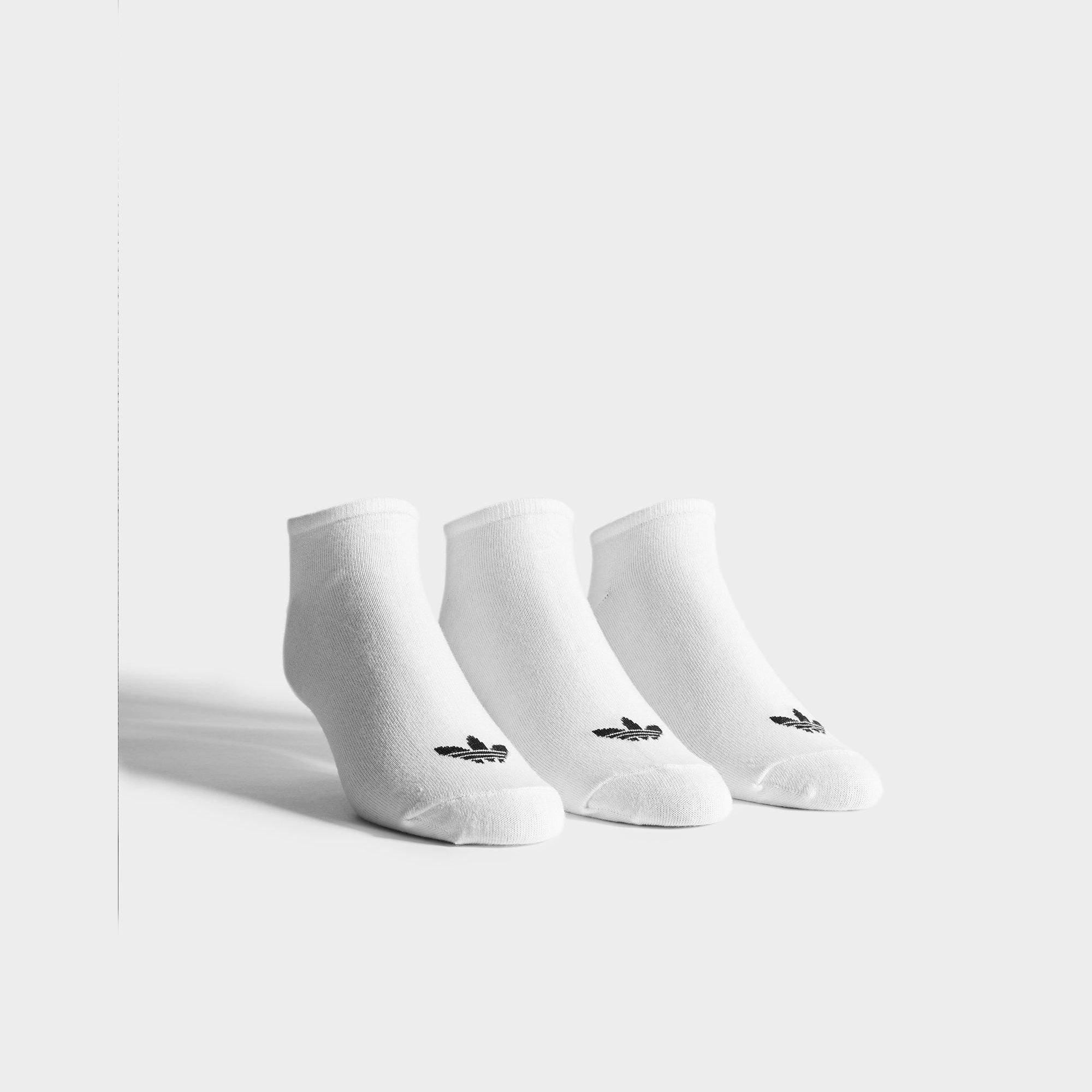 adidas Originals Trefoil Liner 3 Pack Unisex Socks White S20273