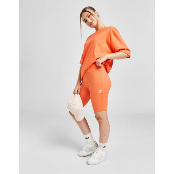 adidas orange cycling shorts