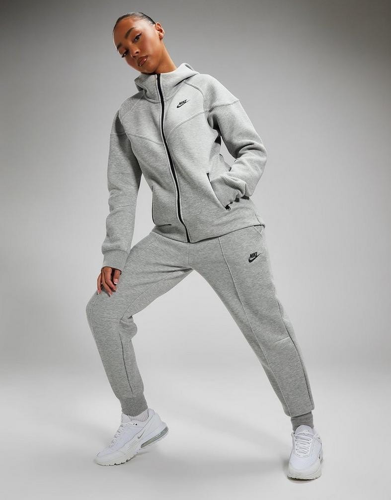 Nike tech fleece grey tracksuit on sale