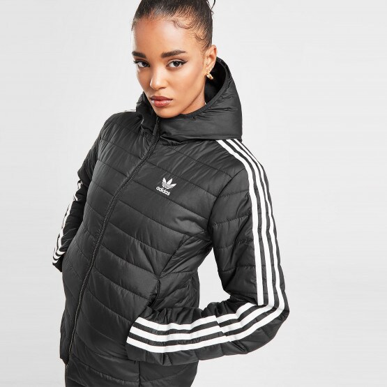 Adidas originals 3-stripes shop padded jacket dames