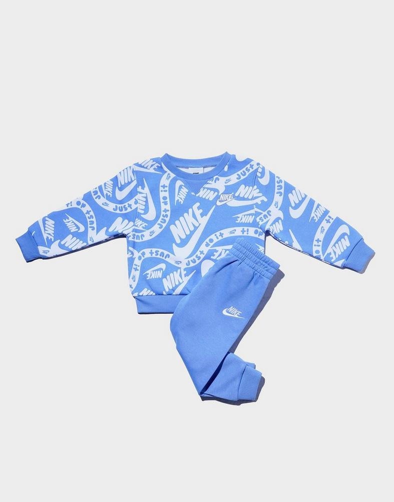 Nike Sportswear Club Infant s Tracksuit Blue 66L168 BGZ