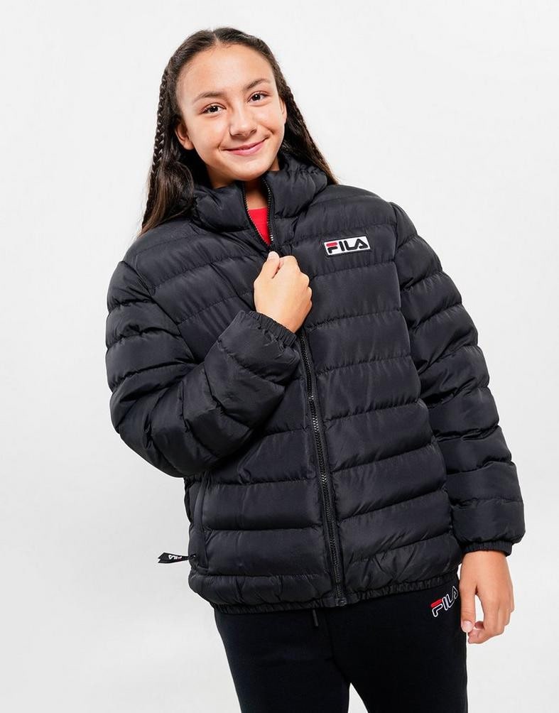 Fila padded jacket with buckle fastening hotsell