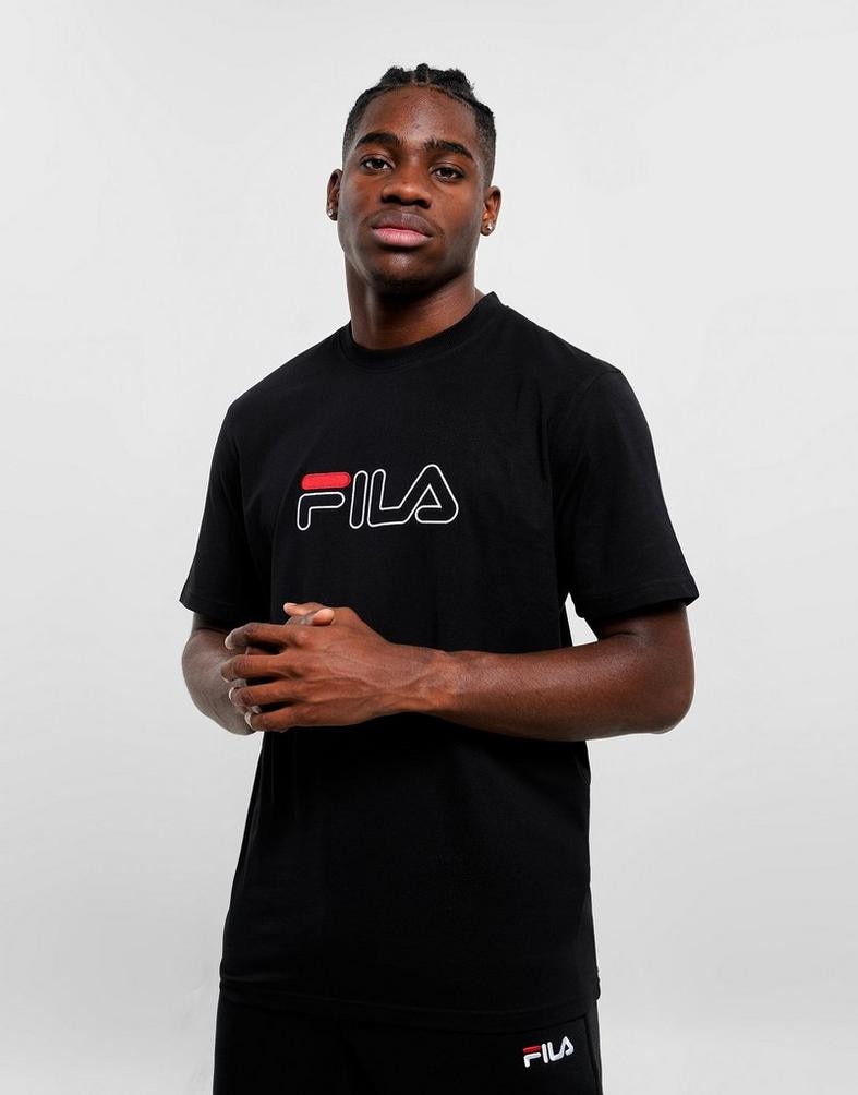 FILA Ace Men s T Shirt Black M001ACEBLK