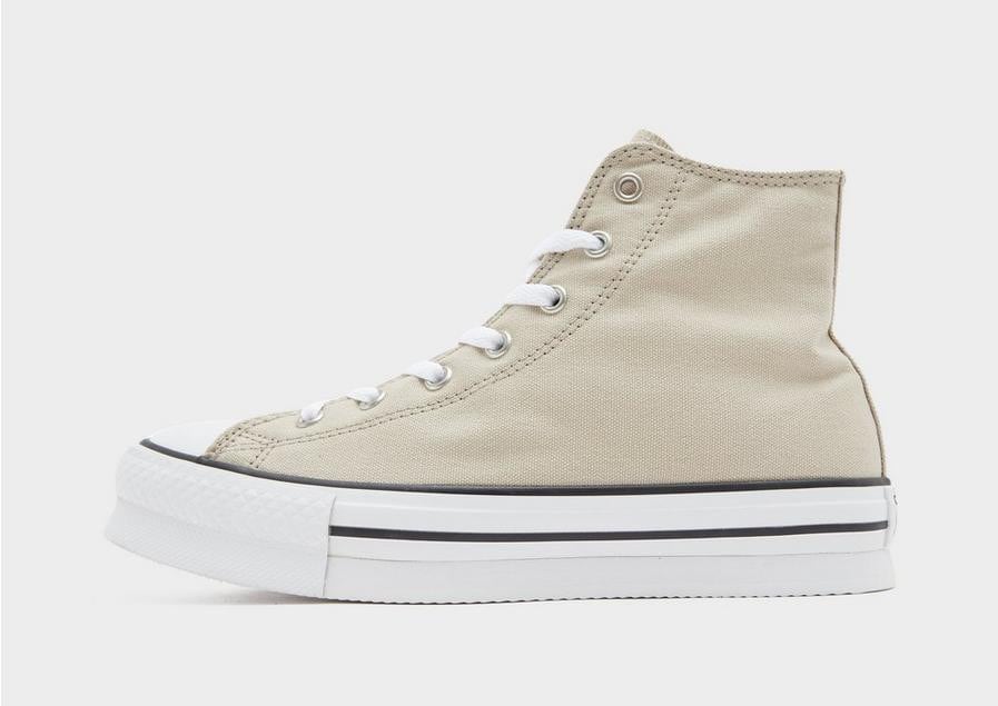 Converse cheap plataforma beige