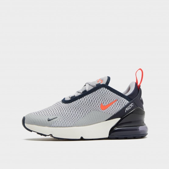 Grey air max 270 trainers youth best sale