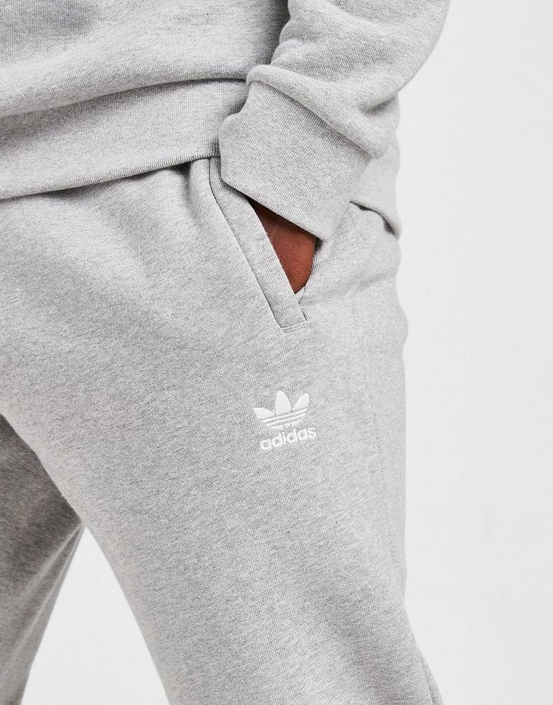 Adidas essential track pants grey online