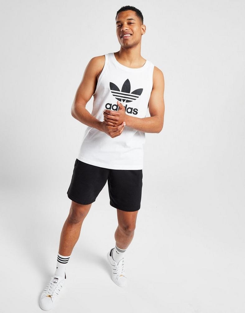 adidas Originals Trefoil Men s Tank Top White IA4808