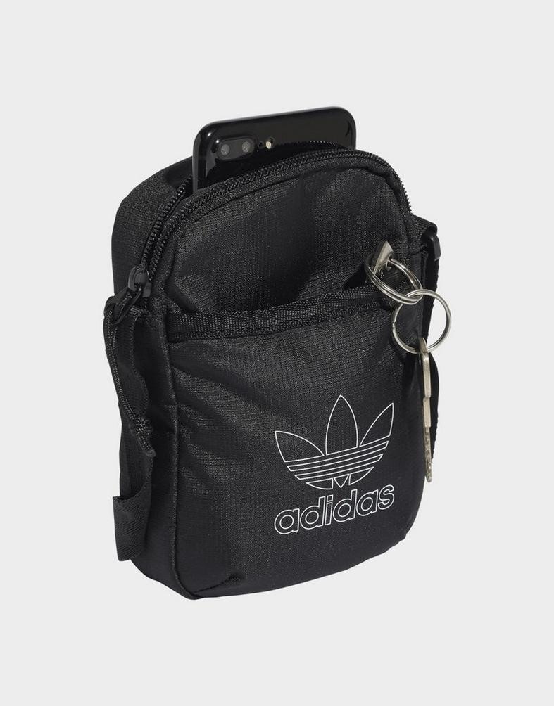 adidas Originals Festival Unisex Crossbody Bag Black IT7603