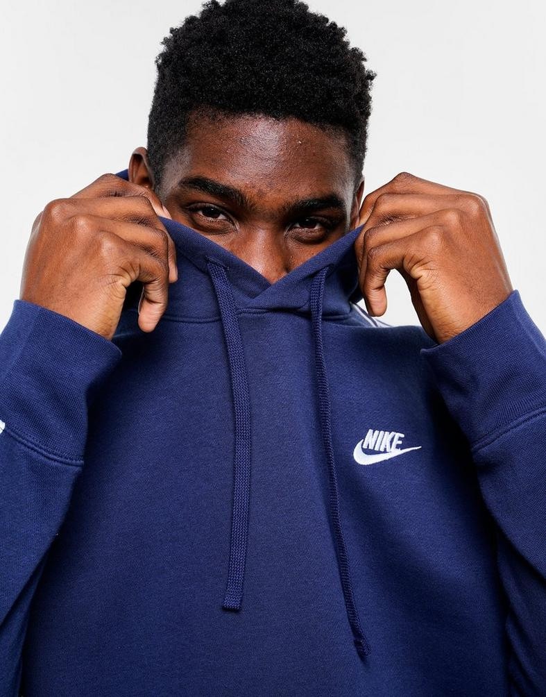 Nike club tracksuit blue sale