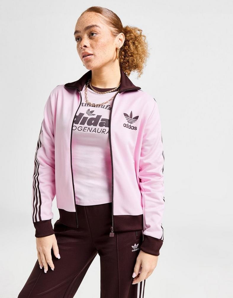 adidas Originals Beckenbauer Women s Track Top Pink IR6088