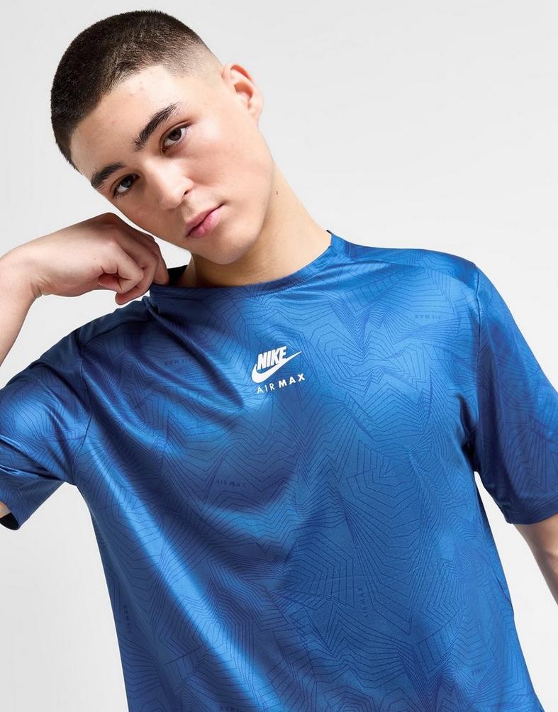 Nike Air Max Performance Men s T Shirt Blue FV5596 476