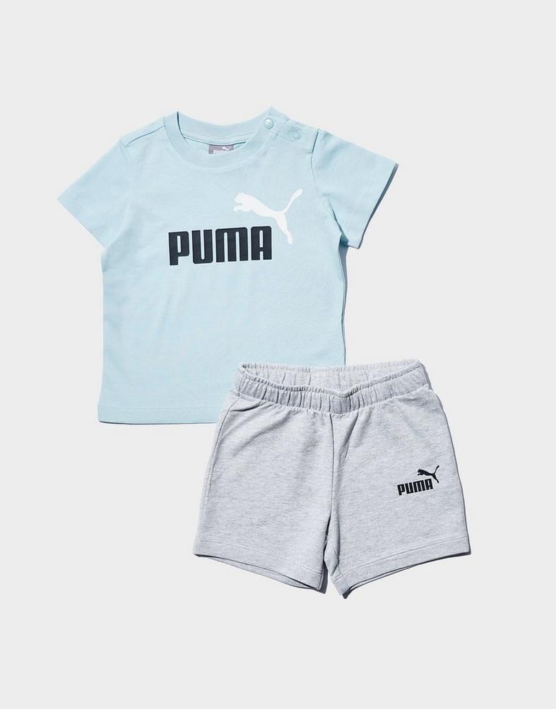 Puma shorts kids grey on sale