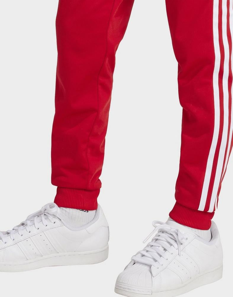 adidas Originals SST Kids Track Pants Red IX7631