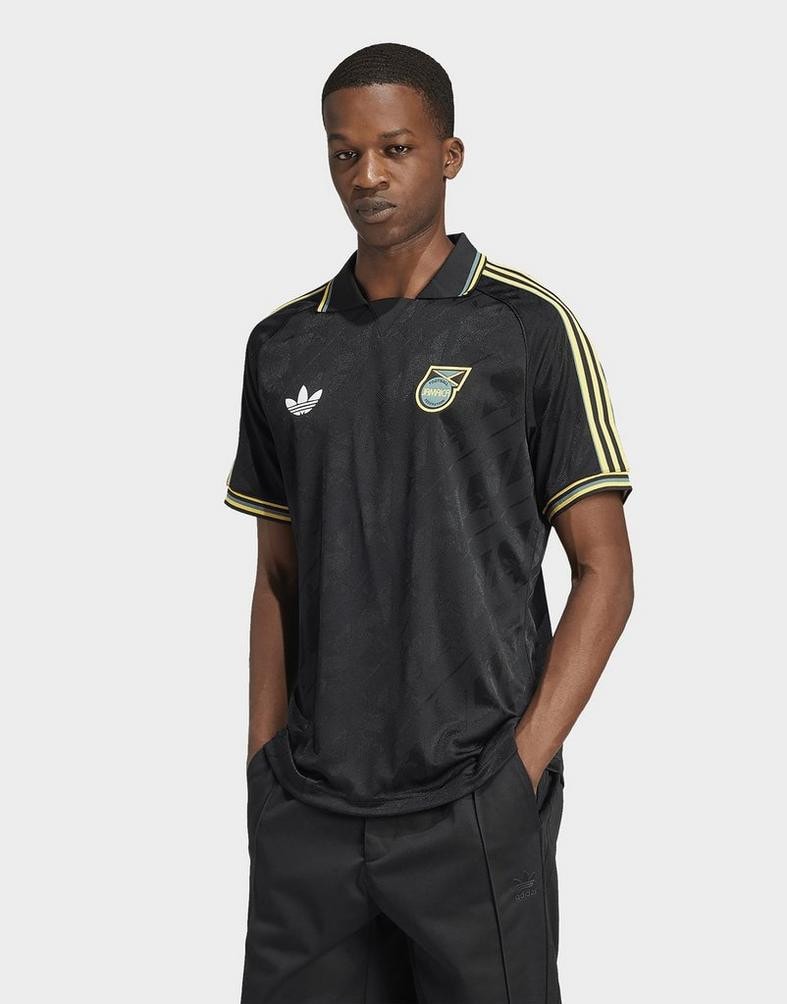 adidas Jamaica 2024 LFSTLR Men s Jersey Black IT2464