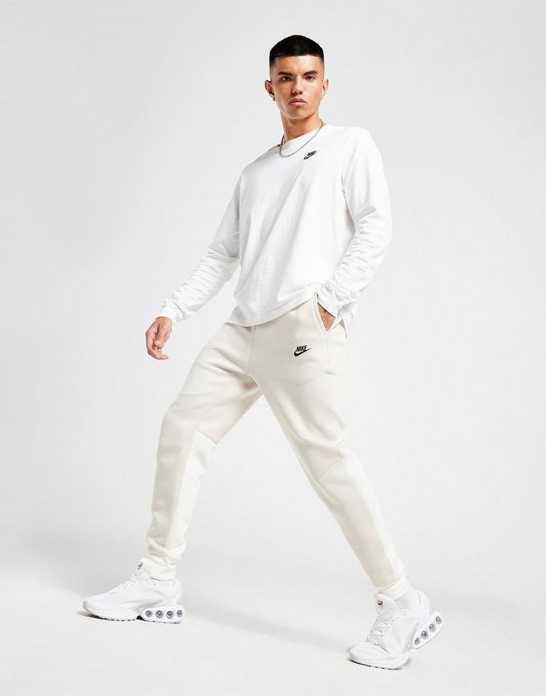 All white nike tracksuit best sale