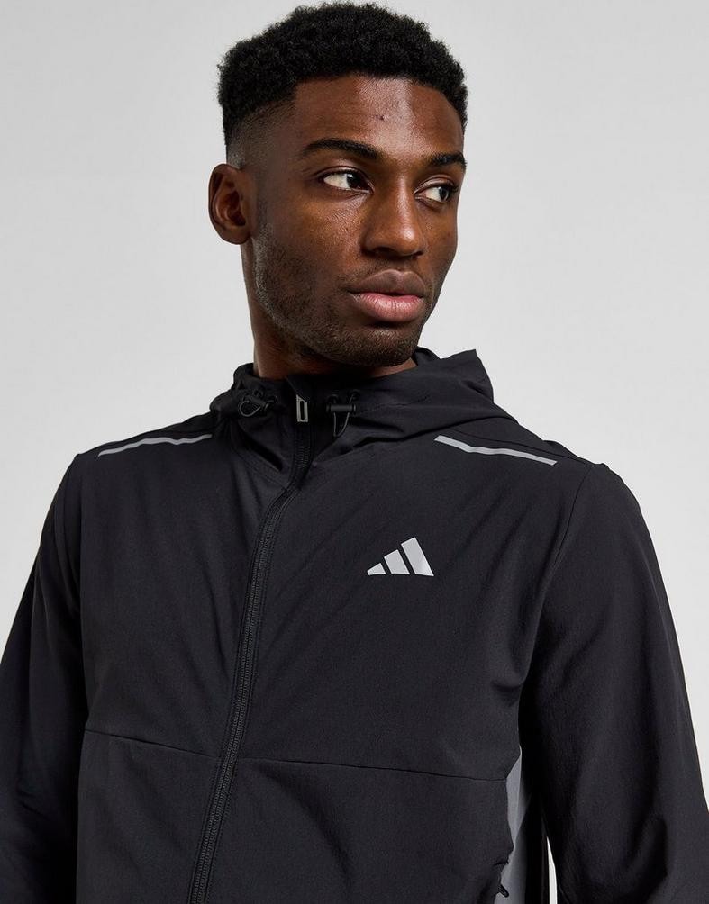 adidas Woven Men s Windbreaker Black JC8850