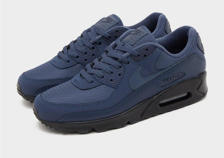 Navy blue nike air max 90 deals